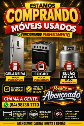 Compramo e vendemos móveis usados