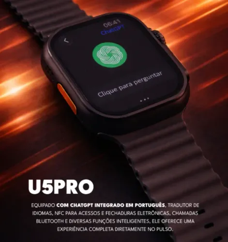 Relógio U5 Pro Smartwatch