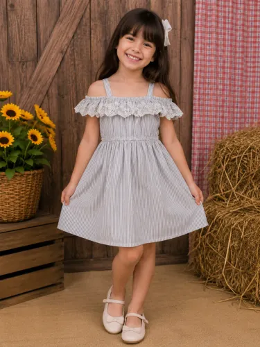 VESTIDO 6 ANOS vestido-midi-ciganinha listrado