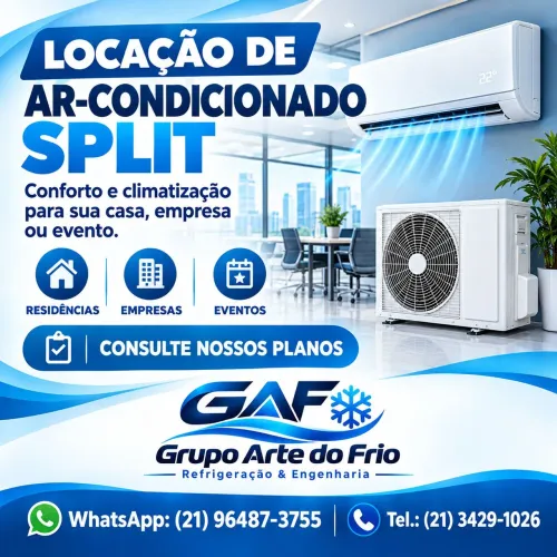 LOCAÇÃO DE AR CONDICIONADO
