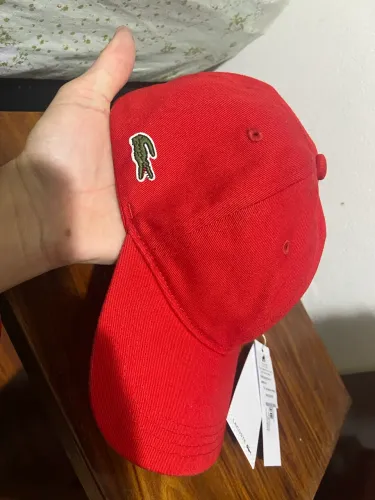 Boné Lacoste Algodão Rk8671 - Strapback - Adulto