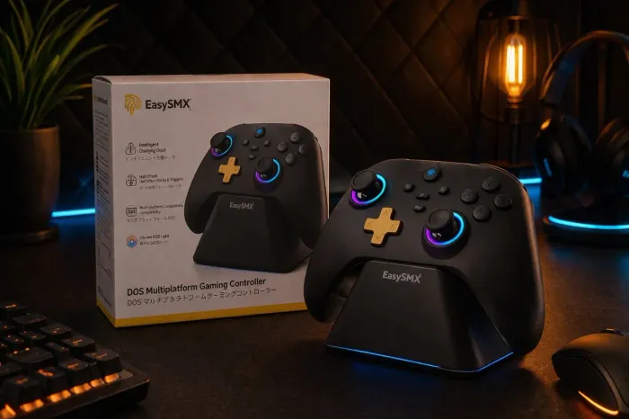 Controle Gamer Sem Fio - Joga em Tv, PC, celular e Switch