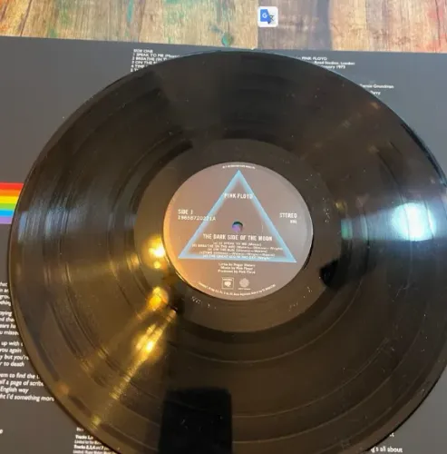 pink floyd dark side of the moon lp 180g 50 anos 2023