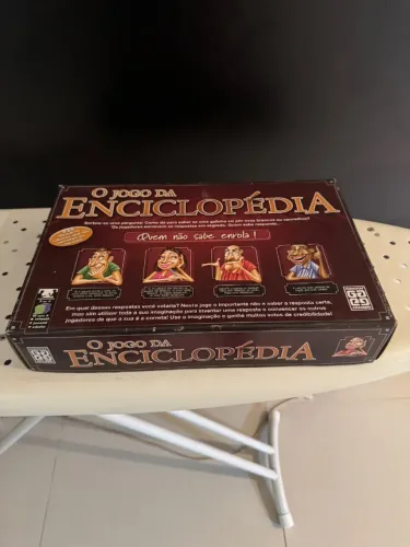 O Jogos da Enciclopédia Jogo de Tabuleiro