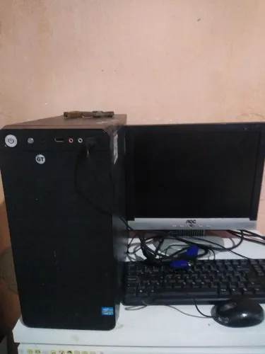 PC AOC COMPLETO ,PRECISANDO REPOR A FONTE, 
