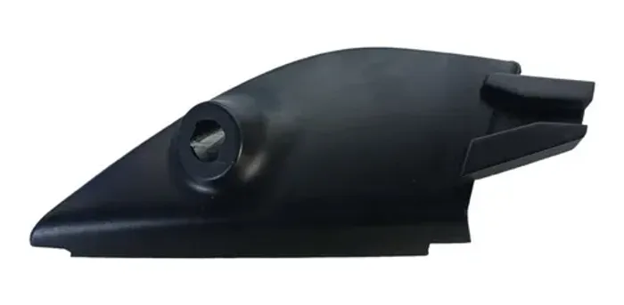 Moldura Retrovisor Lado Esquerdo Vw Voyage Gol Saveiro  Preto