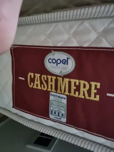 Colchão semi novo Copel Mola Cashmere
