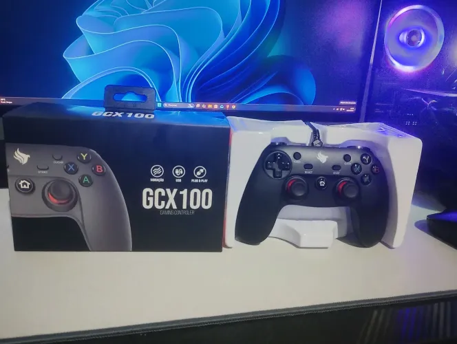 Controle gamer Pichau GCX 100 novo