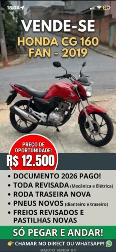 CG FAN 160 Honda