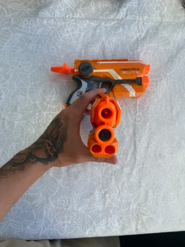 Double Nerf com Laser