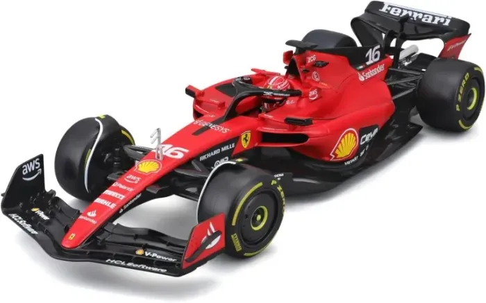 Miniatura F1 1/24 Ferrari SF-23 2023 - Charles Leclerc - Nova / Lacrada