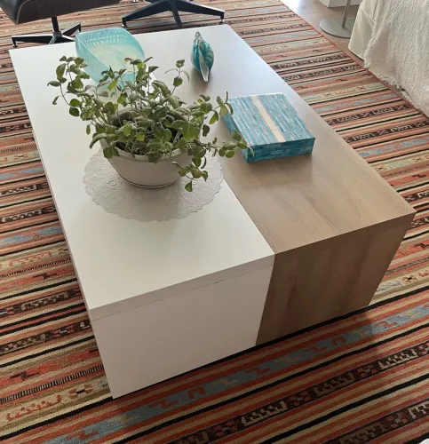 Mesa de centro marca Todeschini semi nova