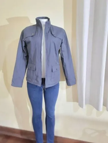 Casaco jaqueta feminino inverno cinza tam M