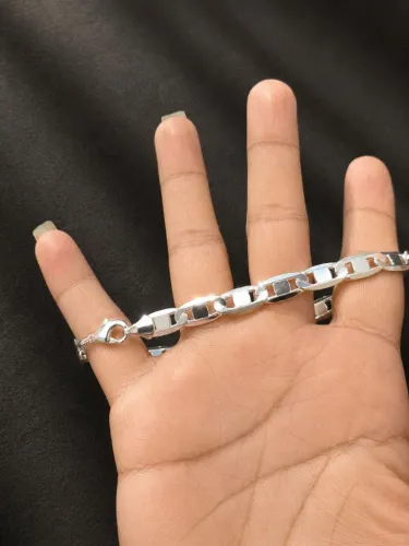 Pulseira de prateada