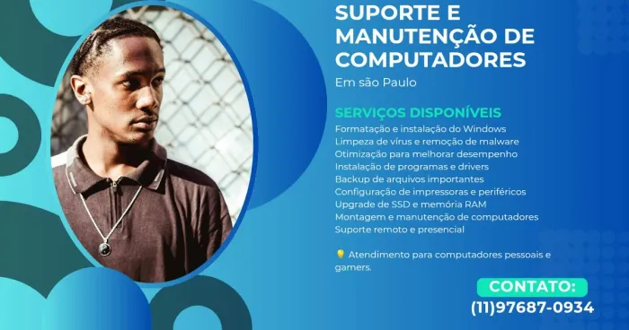 Suporte e manutenção de computadores
