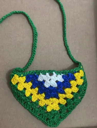 Bandana para pet em crochê