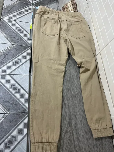 Calça Jogger Bege Tamanho M - Ótimo Estado