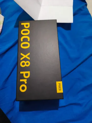 Poco X8 Pro 256gb 8+8 Ram  fone QCY T43 brinde 