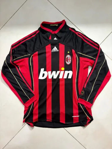 Camisa AC Milan 2006/07 Adidas Ronaldinho 80 Tam M - Excelente Estado