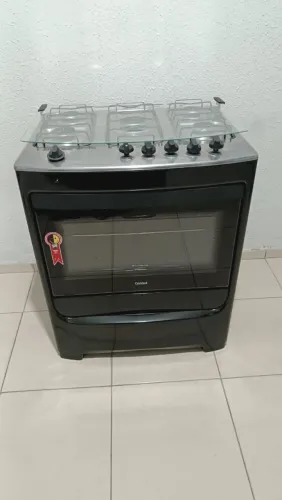 Fogão Consul modelo novo mesa de inox muito bem conservado!