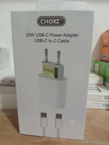 Carregador 25W com fonte e cabo USB-C para iPhone 15,16 Pro Max / PREÇO IMPERDÍVEL