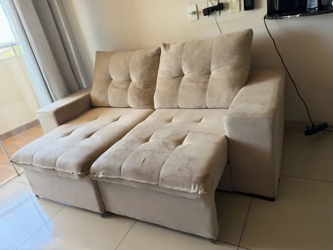 Sofá de linho