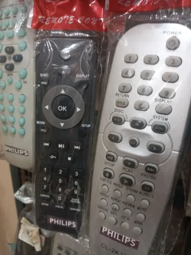 Controles de dvd