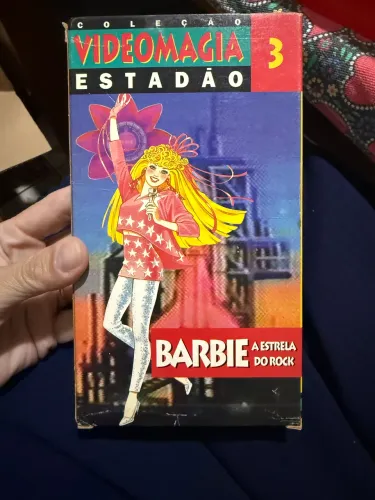 Fita VHS Barbie - A Estrela do Rock