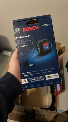 Bosch Nível a Laser verde GLL 12-22 G, 12m suporte giratório