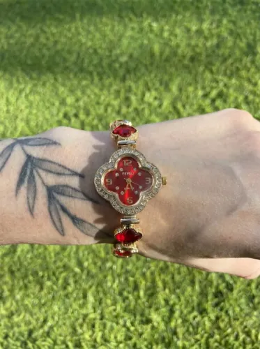 Relógio Feveli Vermelho