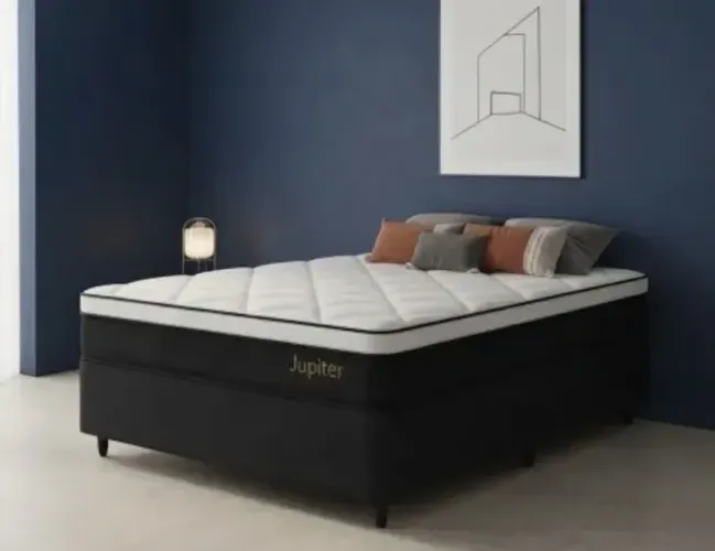 PROMOÇÃO Base com colchão jupiter Molas ensacadas 
