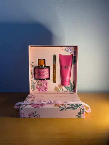 Kit Original Importado Carolina Herrera CH PÁSION EDP 100ML + Mini + Hidratante