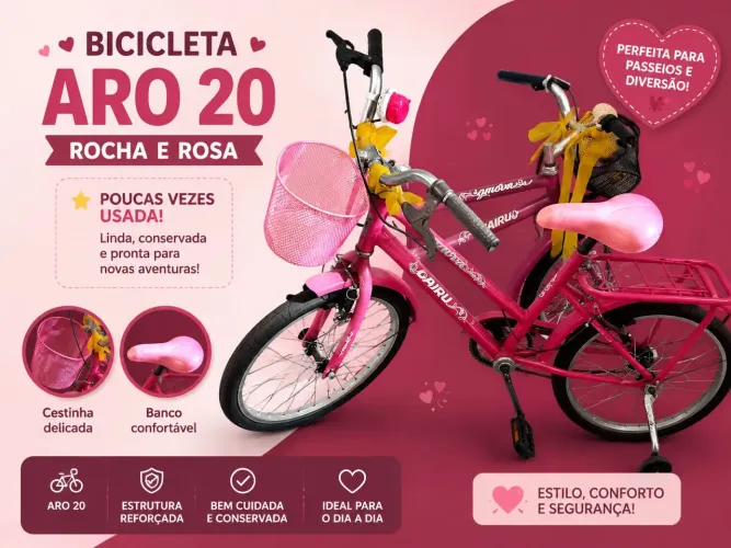 Bicicleta Infantil Aro 20