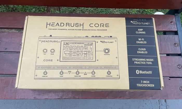 Pedaleira headrush Core sensacional!