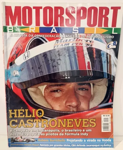 Revista MOTORSPORT BRASIL - Edição Nº 17 - HÉLIO CASTRONEVES