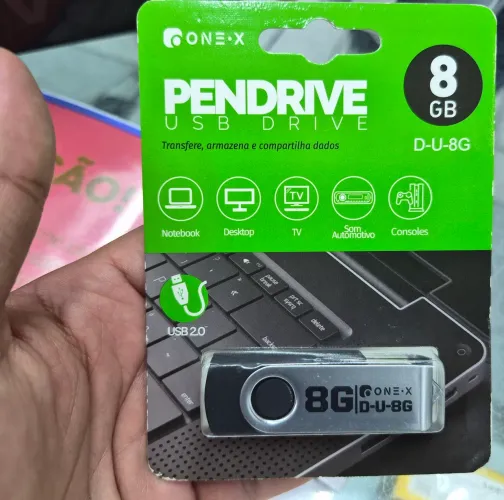 PEN DRIVER USB 2.0 REF: D-U-8G