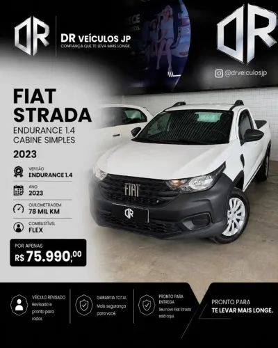 Fiat Strada Endurance 1.4 Flex 8V CS Plus 2023