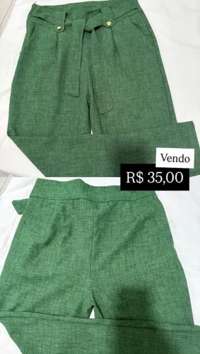 Calça verde