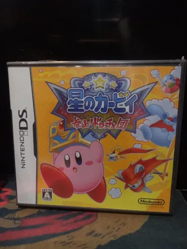 JOGO KIRBY SQUEAT SQUAD NINTENDO DS JP COMPLETO ORIGINAL