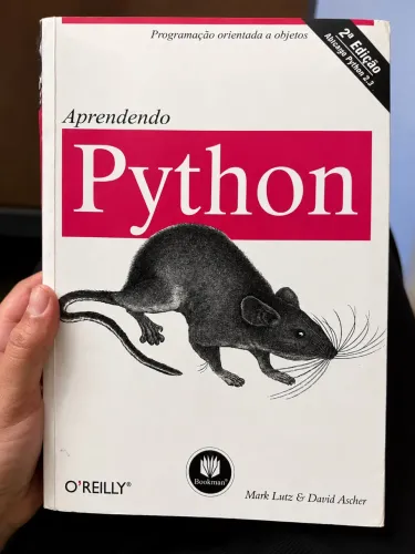 Livro aprendendo Python raro de achar e intacto