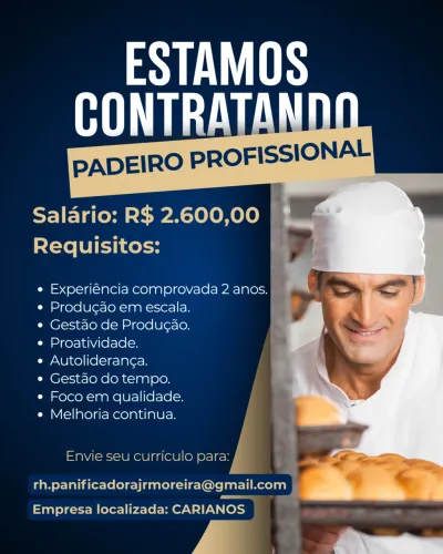 PADEIRO PROFISSIONAL 
