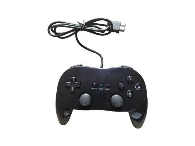 Controle Classic Controller Pro Com Fio Para Wii / Wii U - Novo Na Caixa
