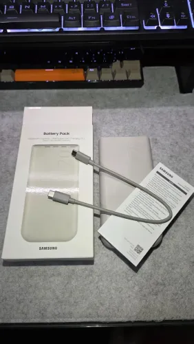 Power Bank Samsung ORIGINAL NOVO - Bateria Portátil 20000mAh Super Rápida 45W