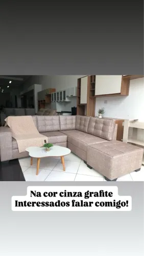 Sofá 5 lugares + Puff