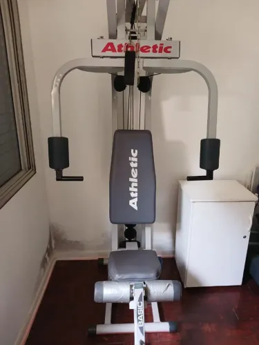 Aparelho completo para musculação 