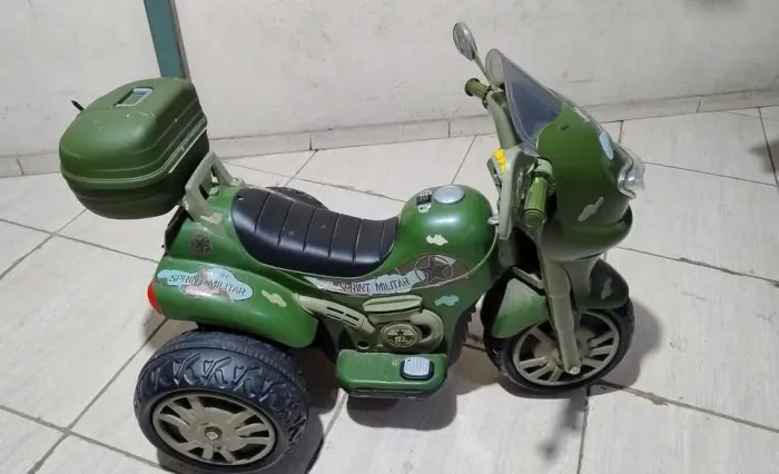 Moto Elétrica Sprint Militar infantil