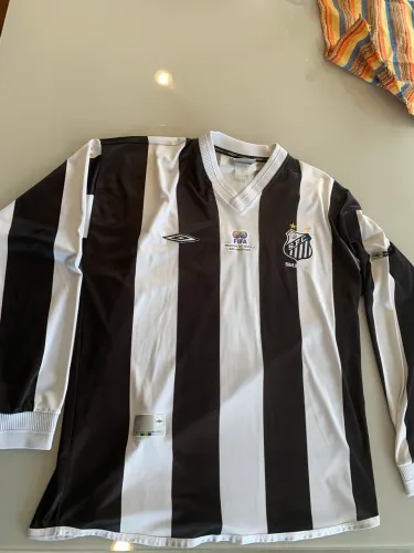 Camisa do Santo FC 2001 manga longa Umbro