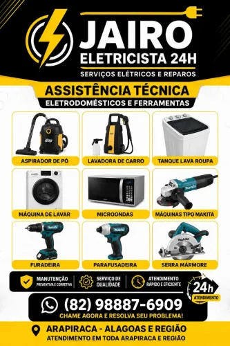 Conserto em eletrodomésticos 