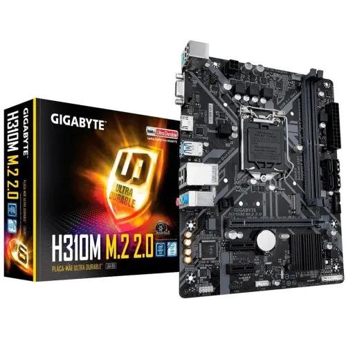Placa-Mãe Gigabyte H310M M.2 2.0, Intel LGA 1151 |