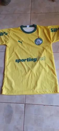 Tô vendendo essa camisa do palmeiras masculino tamanho P nunca usei.